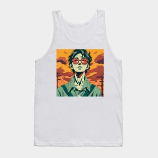 Anime art Tank Top